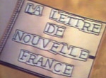 Lettre de Nouvelle-France (La) - D.R